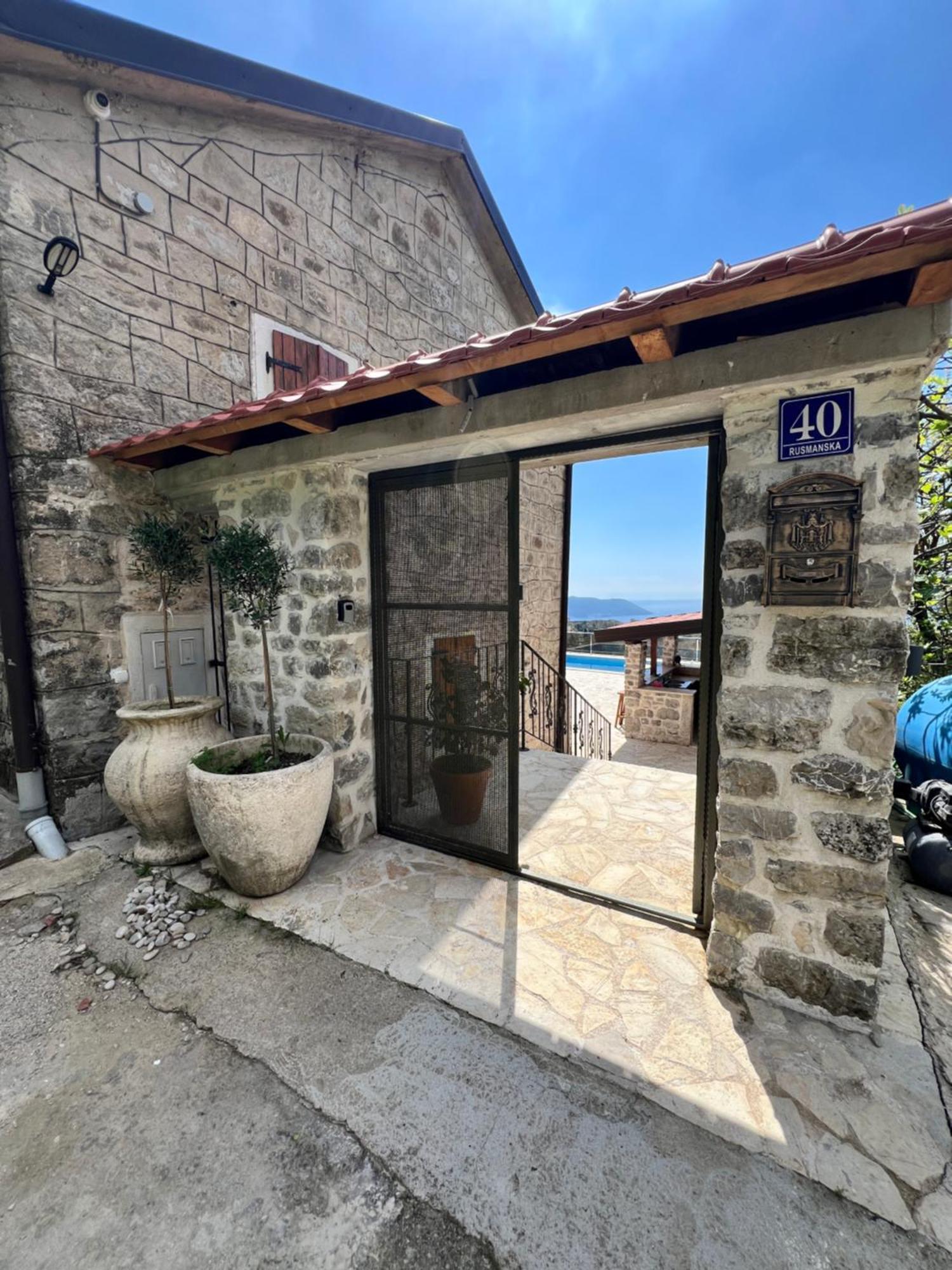 Vila Bella Vista Herceg Novi Eksteriør billede